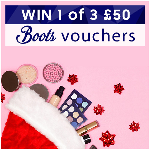 1 of 3 £50 Boots vouchers