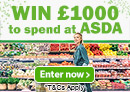 Win £1000 to spend at ASDA