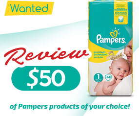 Review $50 worth of Pampers Products