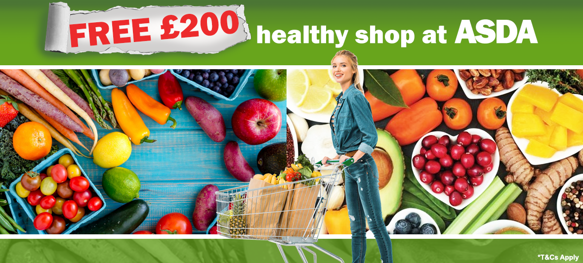 FREE £200 Healthy Shop at Asda