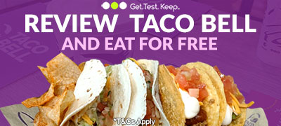 Review Taco Bell and Eat for Free
