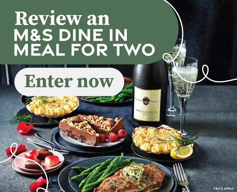 Review an M&S Dine In Meal For Two