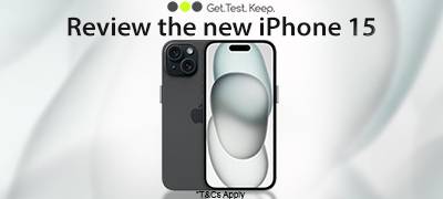 Test and keep an iPhone 15