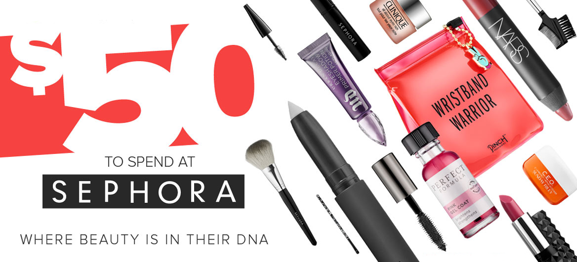 Review $50 of Sephora products